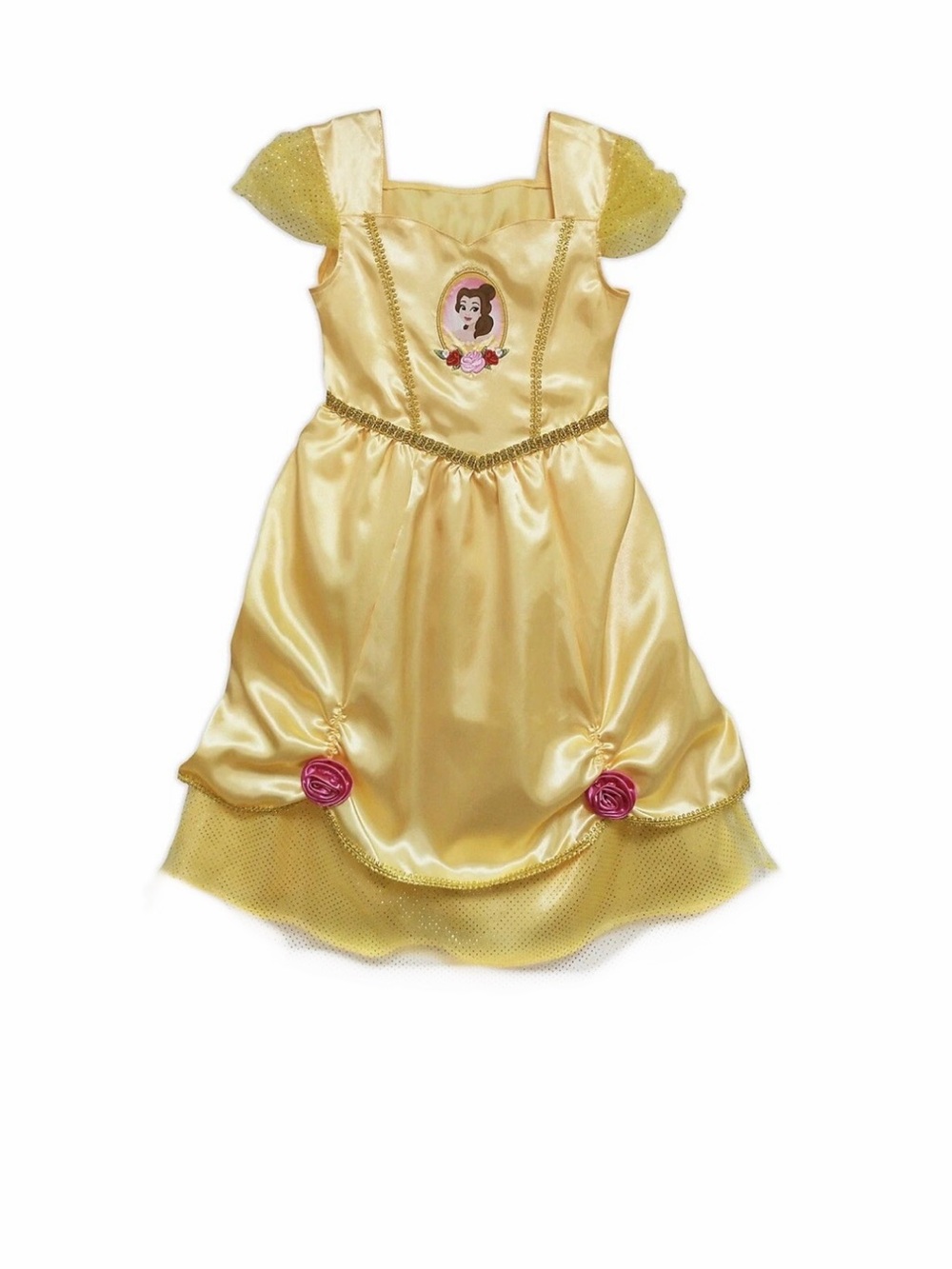 Disney Store Yellow Belle Princess Nightgown Dress